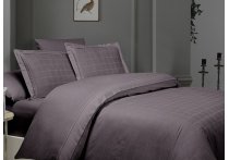 Постельное белье сатин delux First Choice - Royce Lilac (Турция), евро